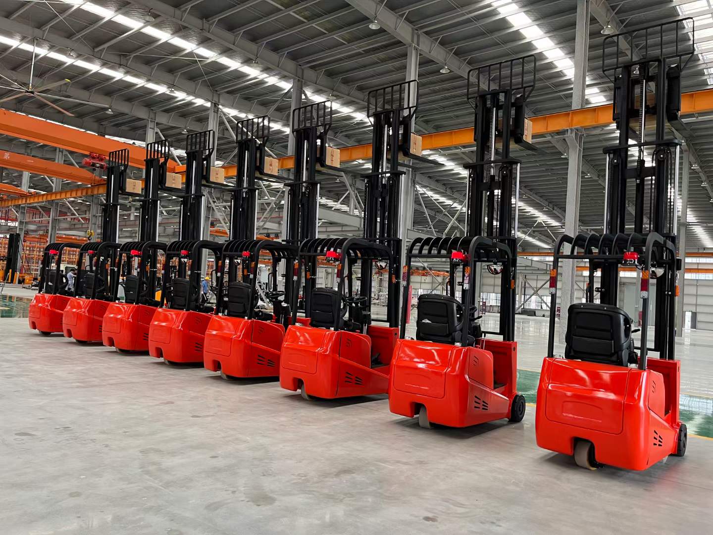 3 Wheel Electric forklift shipping